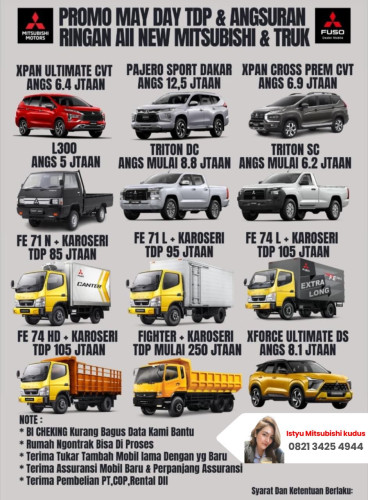 Promo Kredit Mitsubishi grobogan 2025