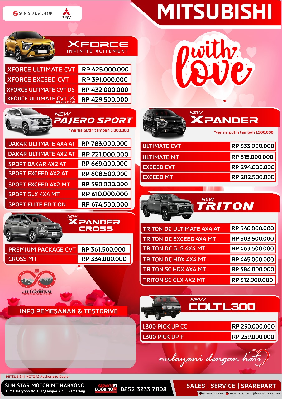 📢 Harga Pricelist Mitsubishi grobogan 2025 Terbaru – Cek Penawaran Terbaik! 🚗